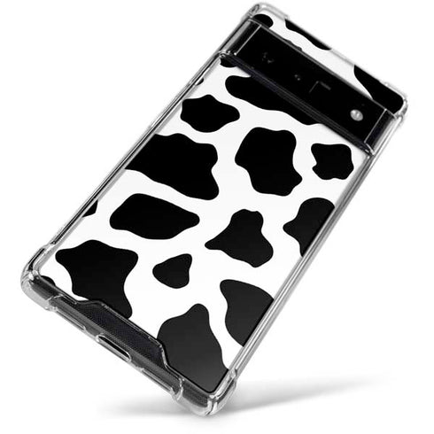 Cow Pattern Animal Print Google Pixel 6 Clear Case